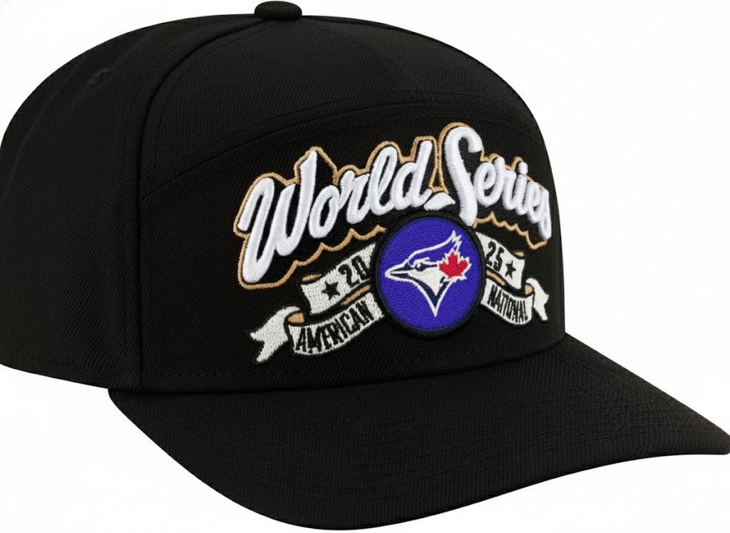 Toronto Blue Jays "World Series" Commemorative Hat - Black - LeagueLockerGear