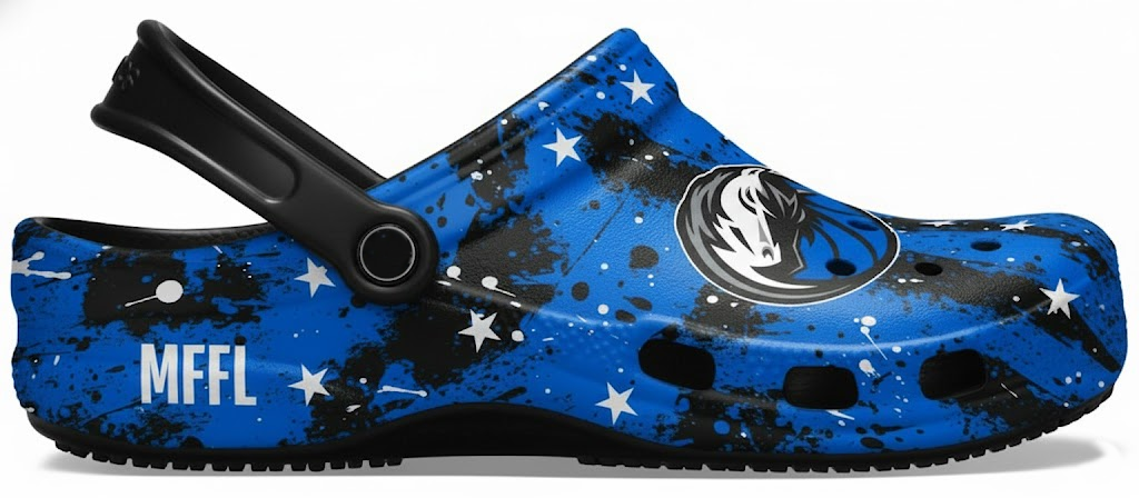 Dallas Mavericks Crocs Adult Shoes - MFFL - NBA items - LeagueLockerGear