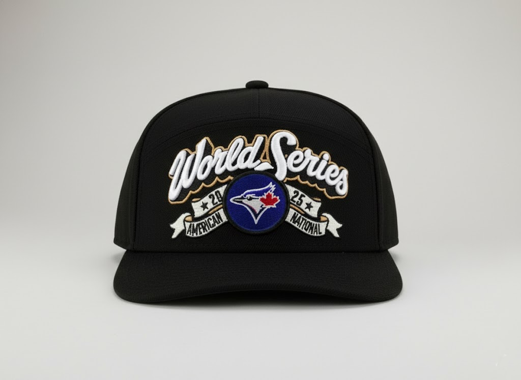 Toronto Blue Jays "World Series" Commemorative Hat - Black - LeagueLockerGear