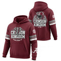 Alabama Crimson Tide Crimson Kingdom Hoodie - NCAA Football Graphic Pullover Sweatshirt - LeagueLockerGear