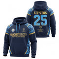 Manchester City Champions League Hoodie - 3D Print Cityzens Pullover Sweatshirt - LeagueLockerGear