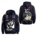 Max Verstappen 2025 World Champion Hoodie - Formula 1 Oracle Red Bull Racing 3D Graphic Apparel - LeagueLockerGear