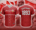 VfB Stuttgart Baseball Jersey - Custom Name and Number Die Schwaben Football Fan Gear - LeagueLockerGear