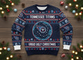 Tennessee Titans Virgo Ugly Christmas Sweater - NFL Football Astrology Zodiac Themed Holiday Gift - LeagueLockerGear