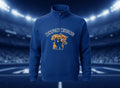 Kentucky Wildcats Quarter Zip Fleece - Vintage Mascot Logo NCAA Pullover Sweatshirt - LeagueLockerGear
