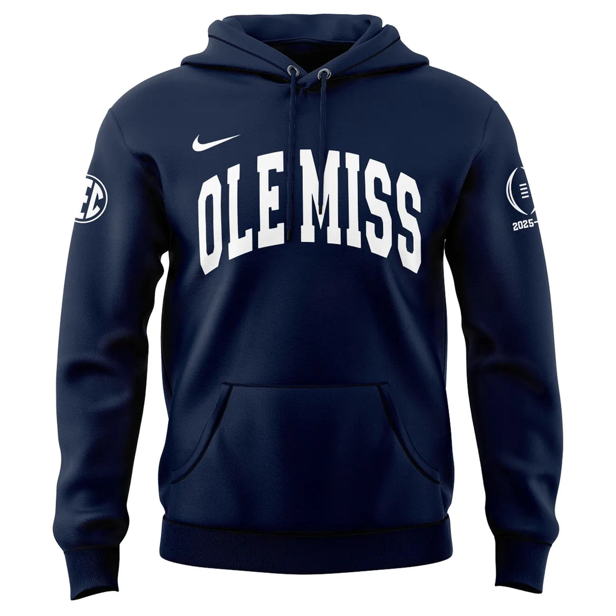 Ole Miss Rebels College Football Playoff Hoodie - 2025-2026 Season Fan Pullover Sweatshirt - LeagueLockerGear