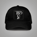 The Tortured Poets Department Hat - Taylor Swift Album Cover Art Black Dad Cap - LeagueLockerGear