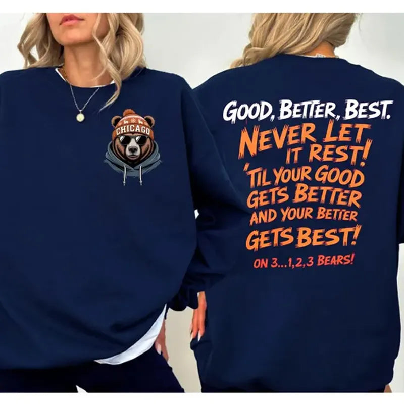 Chicago Bears NFL Sweatshirt - Football Fan Gift - LeagueLockerGear