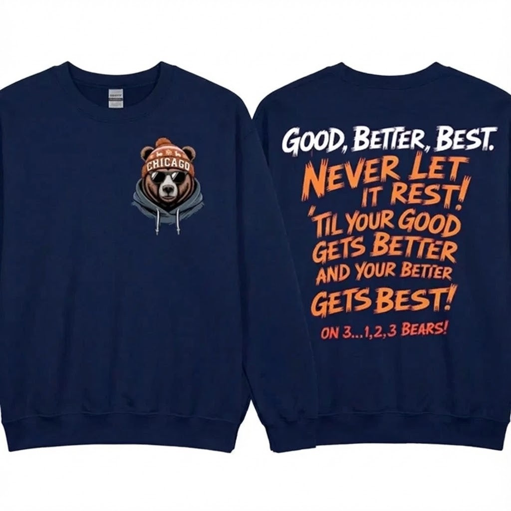 Chicago Bears NFL Sweatshirt - Football Fan Gift - LeagueLockerGear