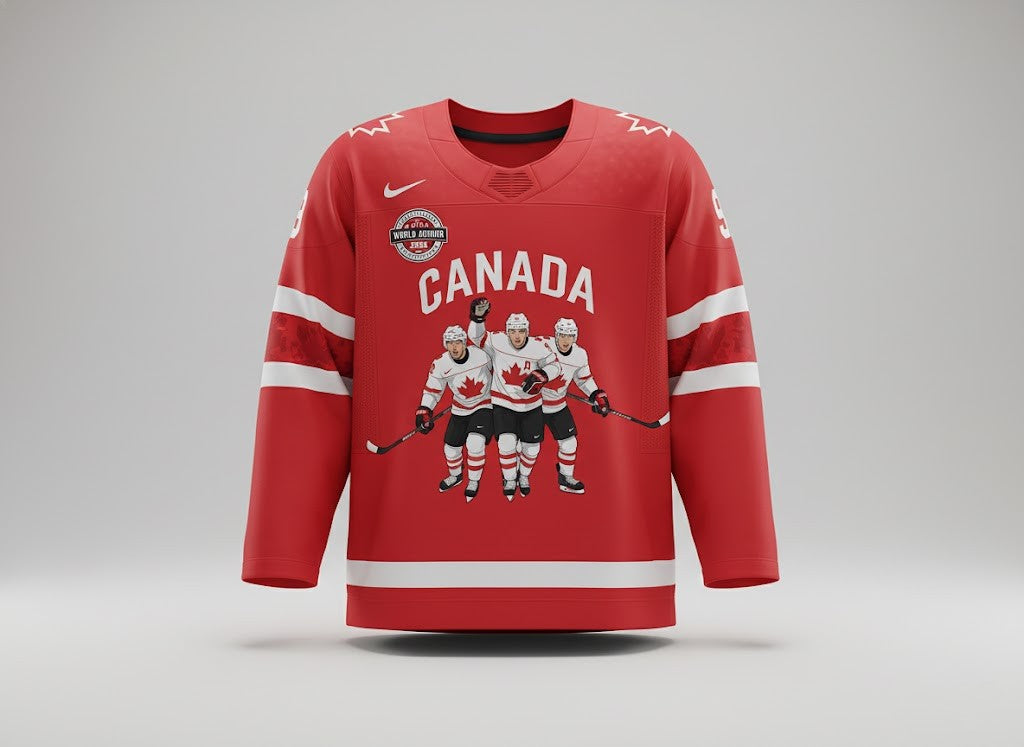 World Junior Hockey Championship 2026 Team Canada Jersey - LeagueLockerGear