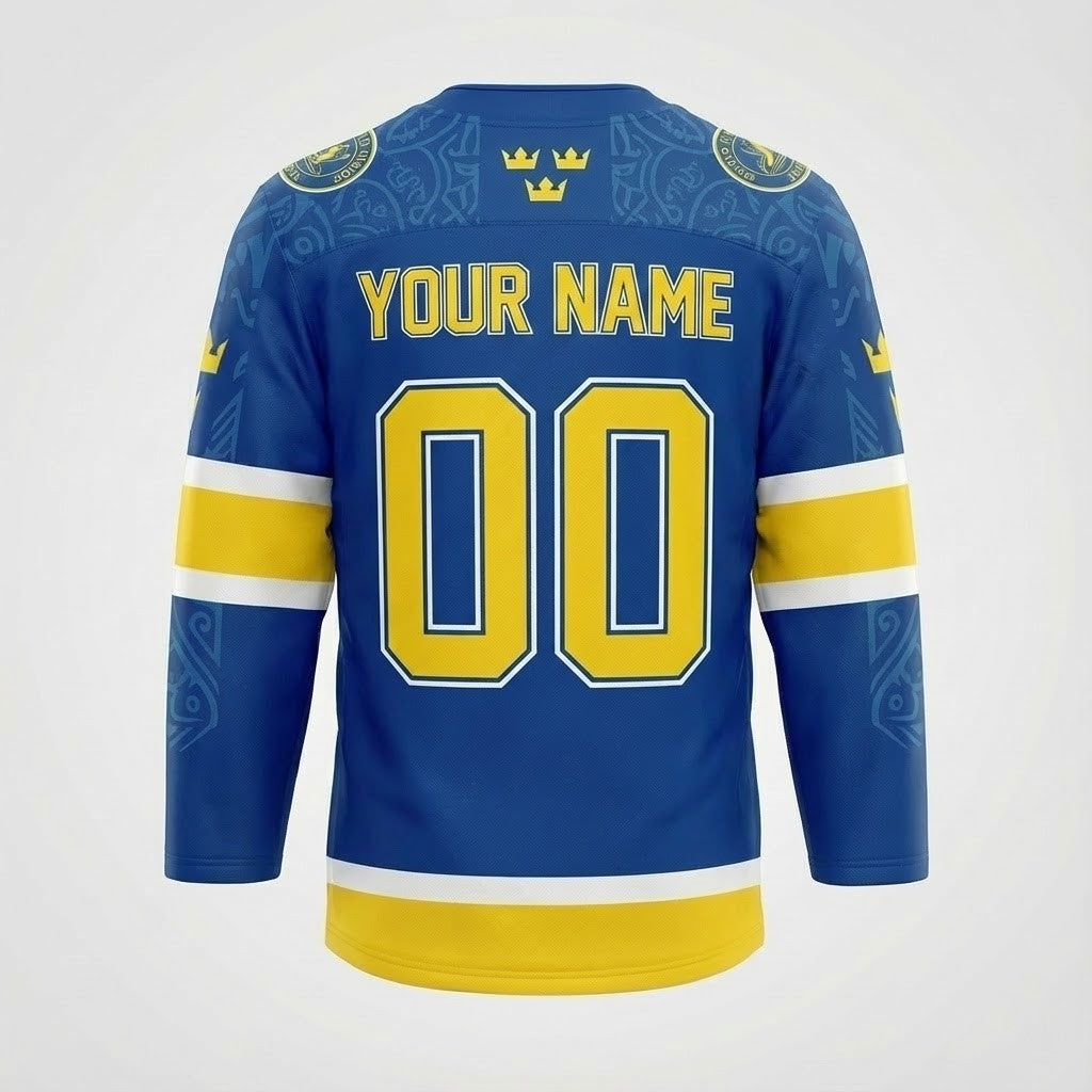 World Junior Hockey Championship 2026 Team Sweden Jersey - LeagueLockerGear