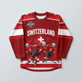 World Junior Hockey Championship 2026 Team Switzerland Jersey - LeagueLockerGear