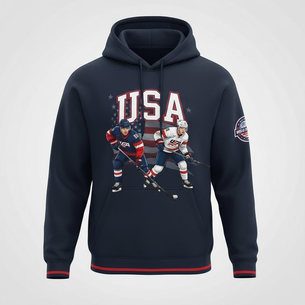World Junior Hockey Championship 2026 Team USA Hoodie - LeagueLockerGear
