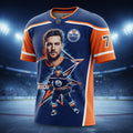 Edmonton Oilers Evan Bouchard Custom Jersey - LeagueLockerGear