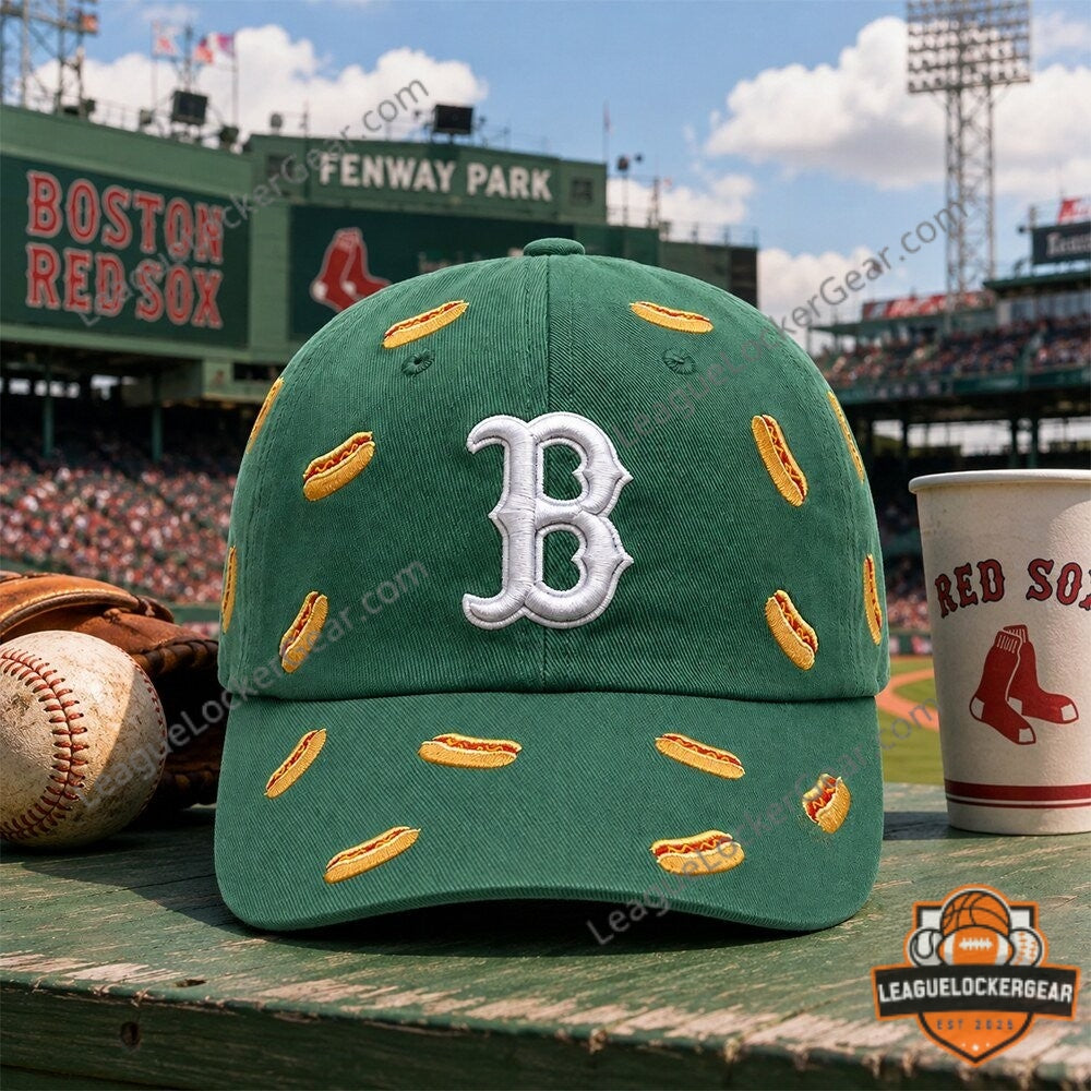 2026 Boston Red Sox Hot Dog Hat | League Locker Gear