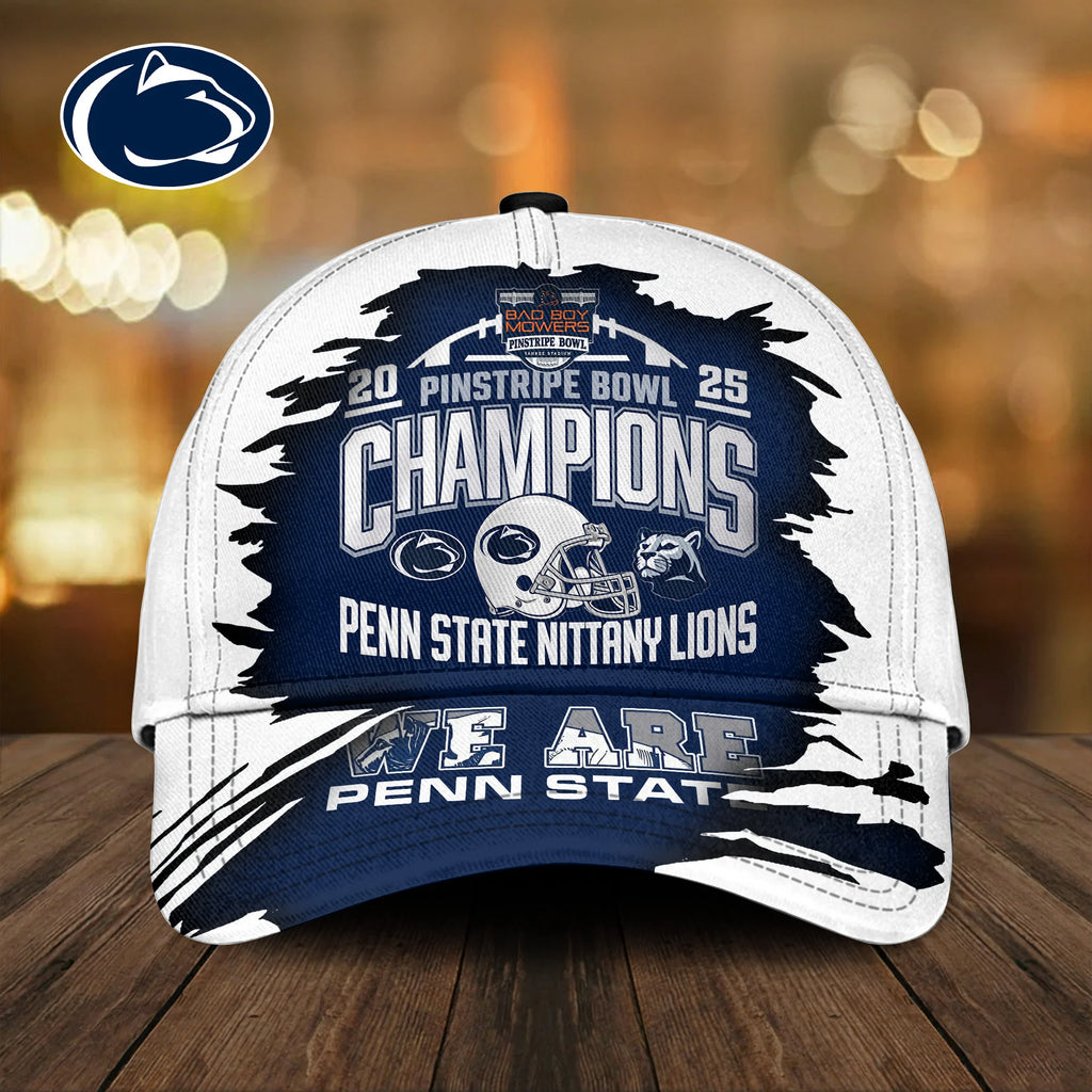 Penn State Nittany Lions NCAA Pinstripe Bowl Champions Classic Cap - LeagueLockerGear