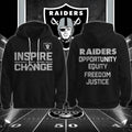 Las Vegas Raiders Inspire Change Hoodie - LeagueLockerGear