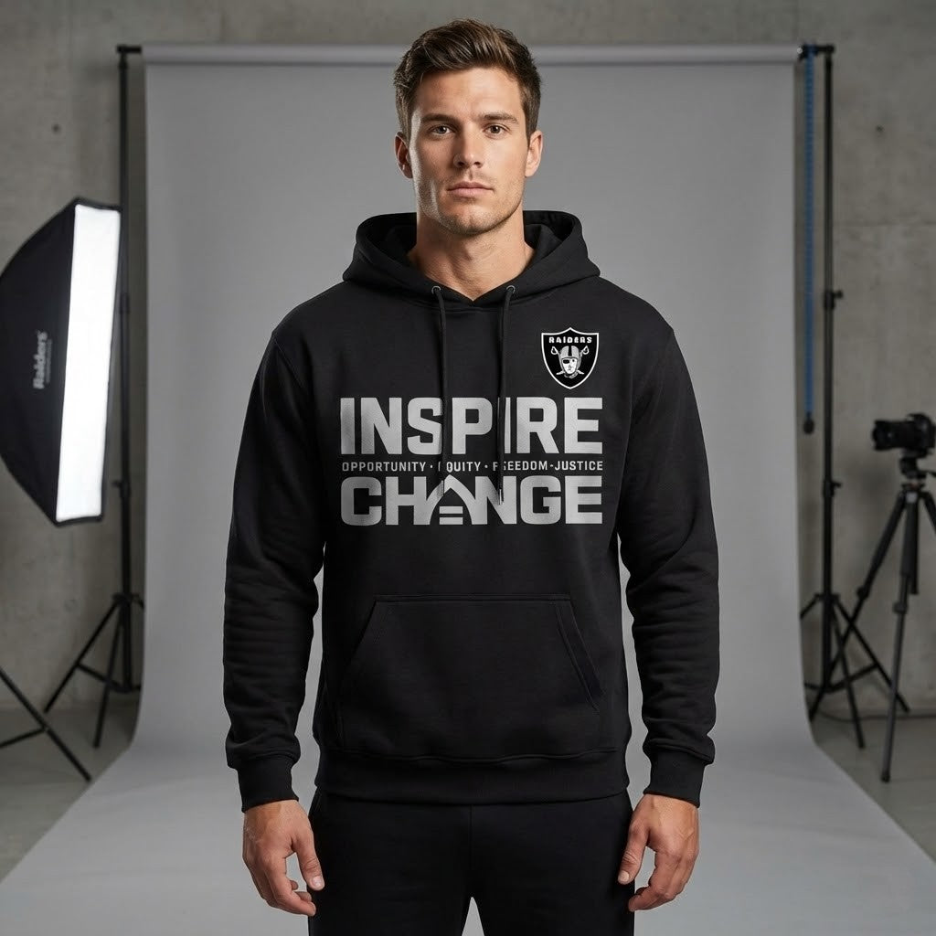 Las Vegas Raiders Inspire Change Hoodie - LeagueLockerGear
