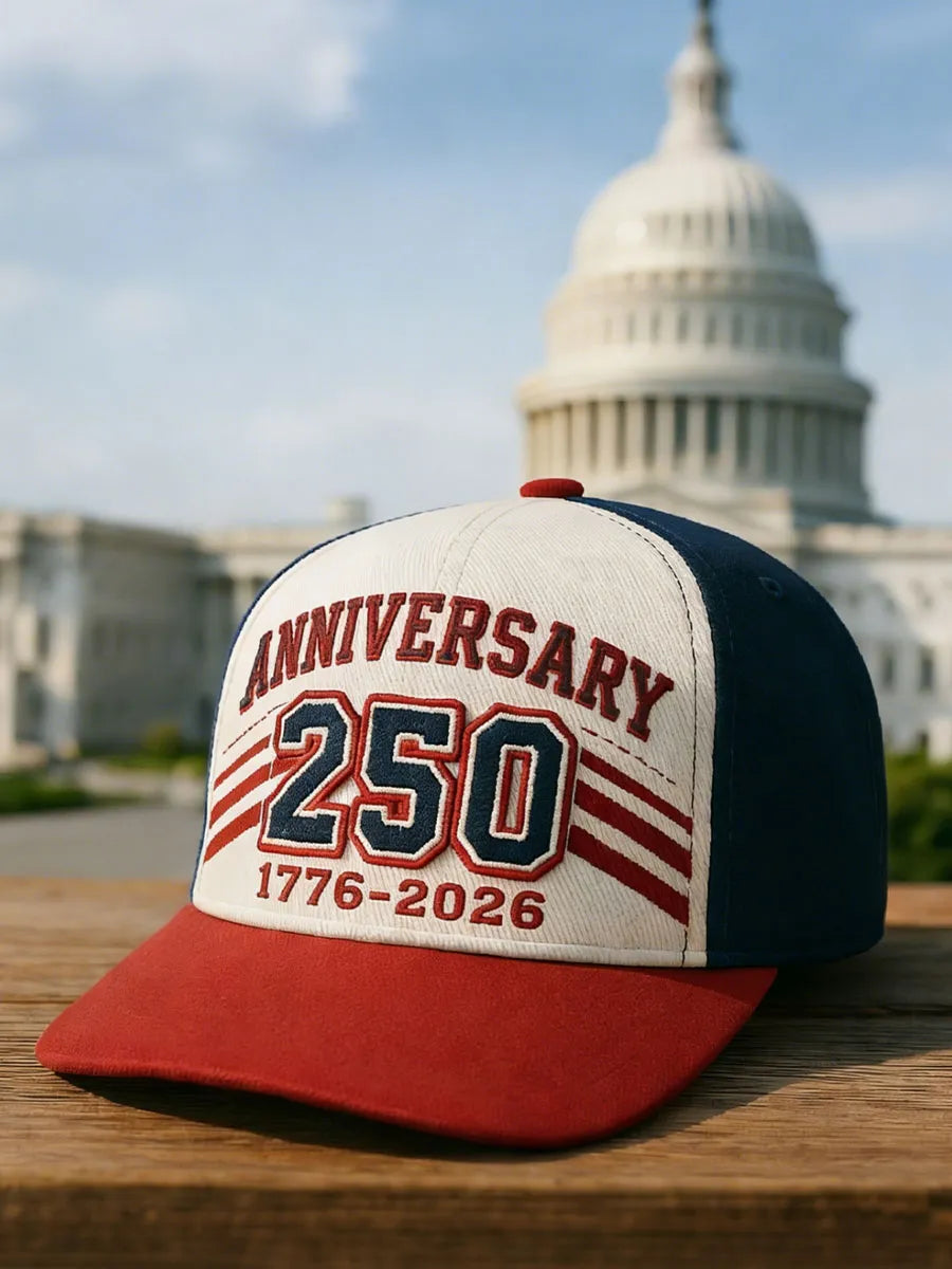 USA 250th Anniversary Hat - Commemorative 1776-2026 Patriotic Baseball Cap - LeagueLockerGear