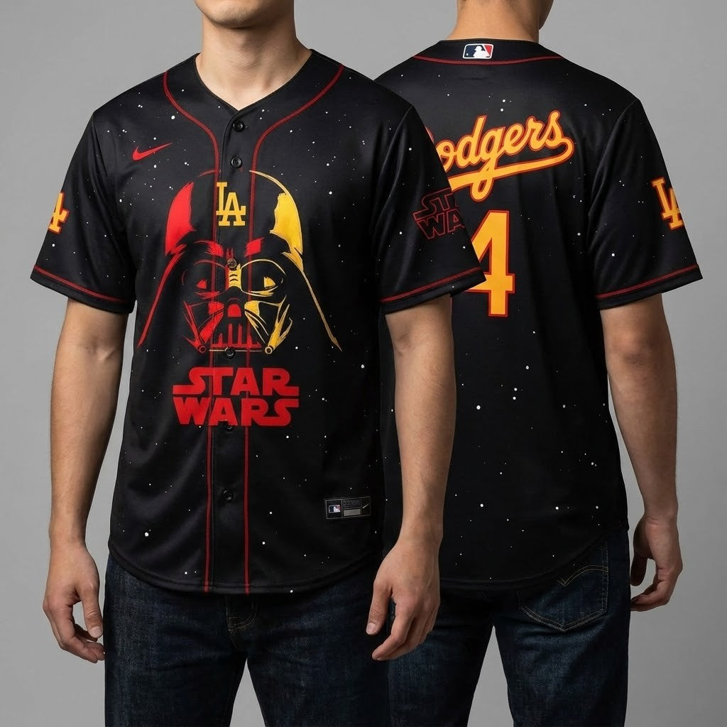 Los Angeles Dodgers Star Wars Jersey - LeagueLockerGear