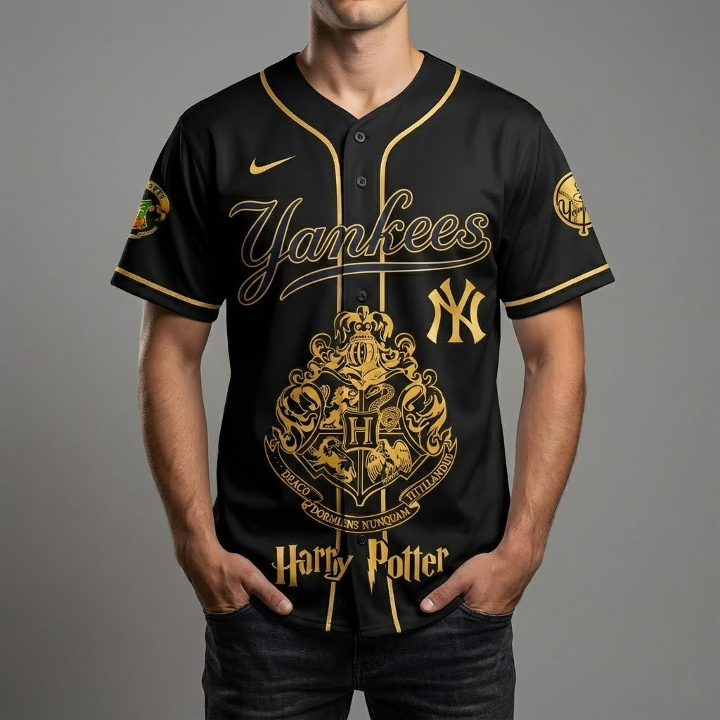 New York Yankees Harry Potter Jersey Harry Potter Night - LeagueLockerGear
