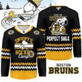 Boston Bruins Snoopy's Hockey Camp Hockey Jersey - LeagueLockerGear