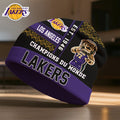 Los Angeles Lakers Champions Du Monde Beanie - LeagueLockerGear