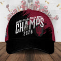 Indiana Hoosiers Chick-fil-A Peach Bowl Champs 2026 Cap - LeagueLockerGear
