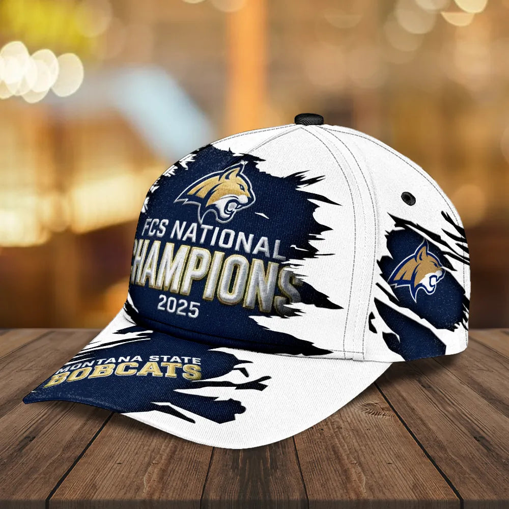Montana State Bobcats FCS National Champions 2025 Cap - LeagueLockerGear