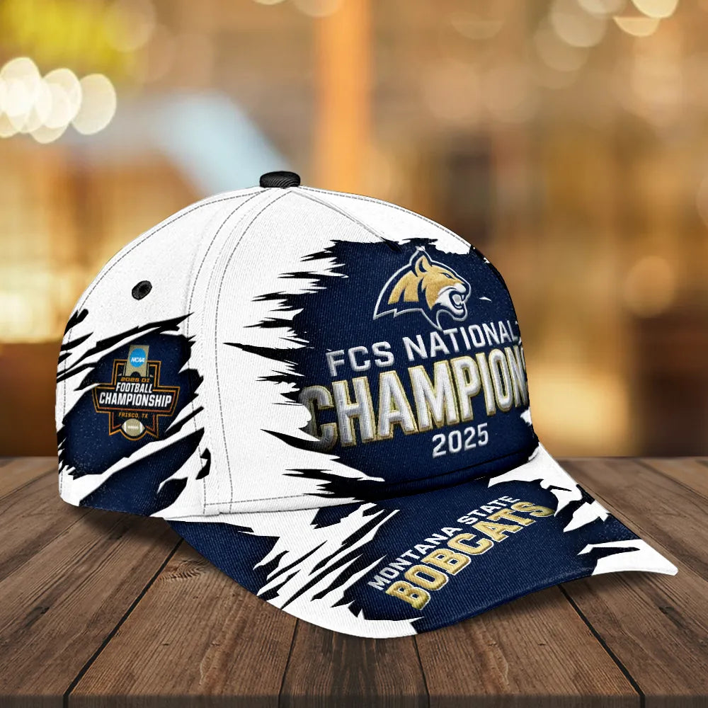 Montana State Bobcats FCS National Champions 2025 Cap - LeagueLockerGear