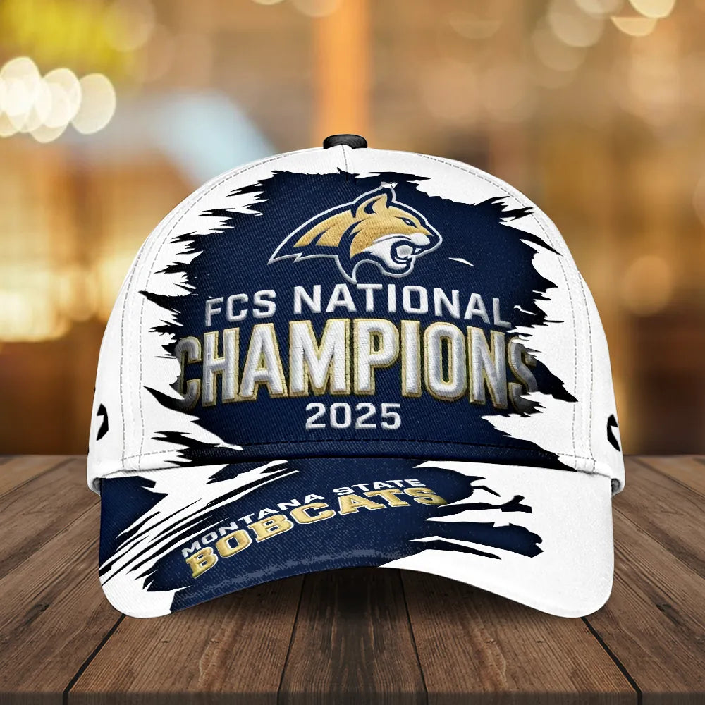 Montana State Bobcats FCS National Champions 2025 Cap - LeagueLockerGear