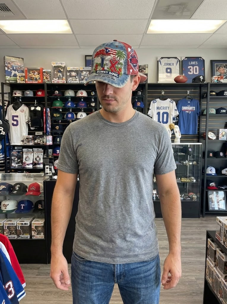 Bad Bunny Super Bowl 2026 Baseball Cap - LeagueLockerGear