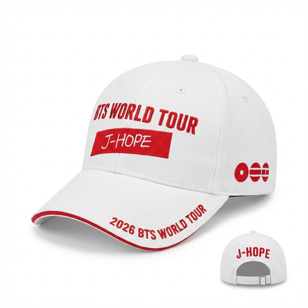 BTS 2026 World Tour J-Hope Baseball Cap - LeagueLockerGear