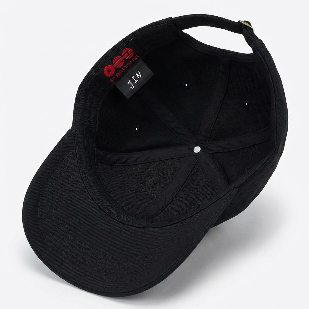 BTS JIN 2026 World Tour Baseball Cap - LeagueLockerGear