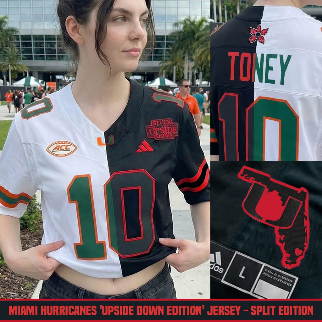 Miami Hurricanes Bain Jr. #4 2026 250th Anniversary Football Jersey - LeagueLockerGear