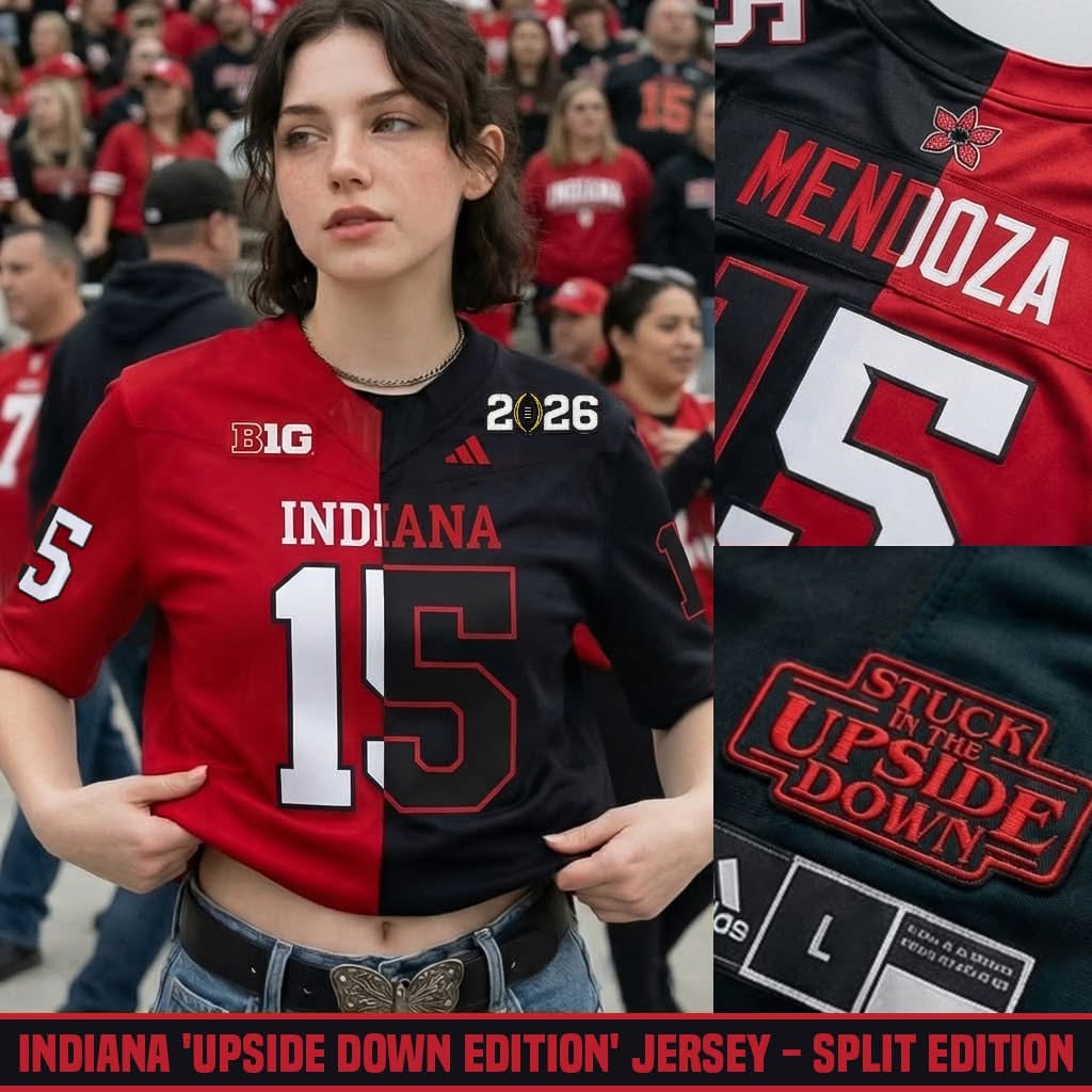 Customize Stranger Things Indiana Eleven Upside Down 2026 Football Jersey - LeagueLockerGear