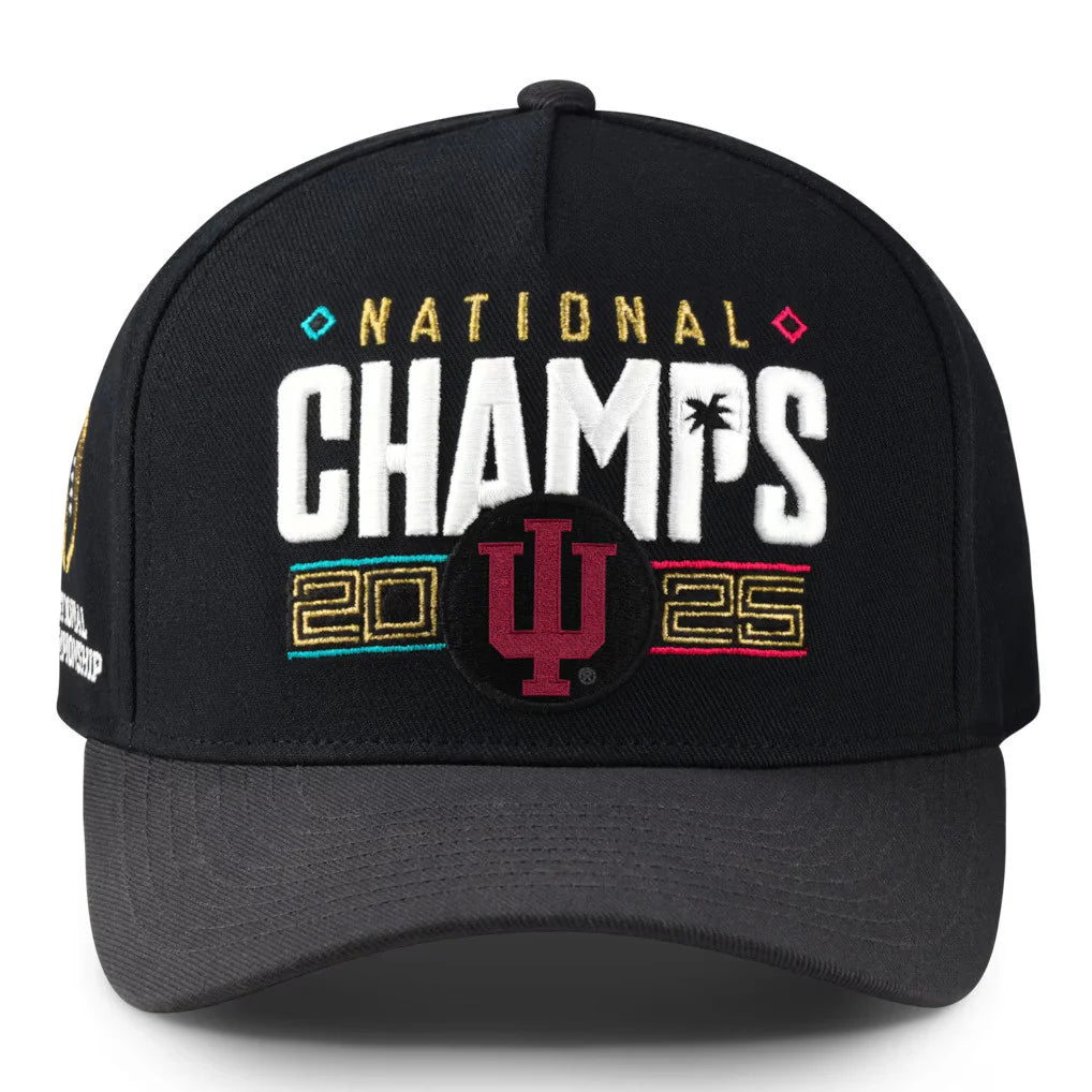 Indiana Hoosiers 2025 National Champs Cap - LeagueLockerGear