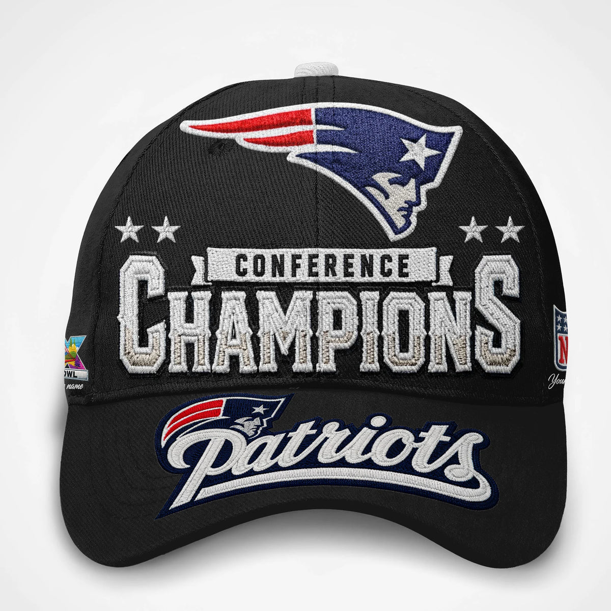 New England Patriots Conference Champions Cap - LeagueLockerGear