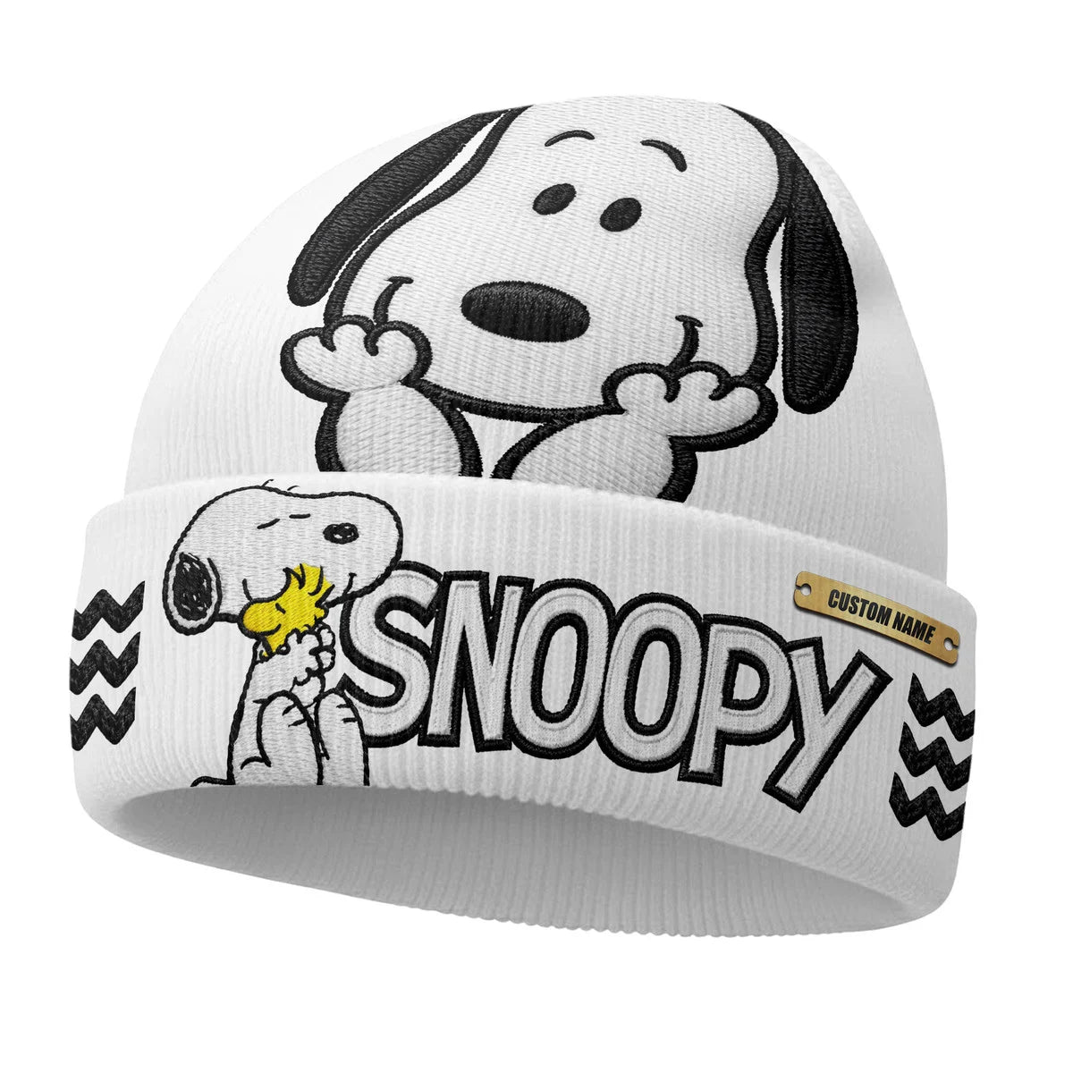 Snoopy Personalized Charlie Brown Beanie - LeagueLockerGear
