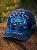 Old Fuckers Club Printed Casual Classic Cap - LeagueLockerGear