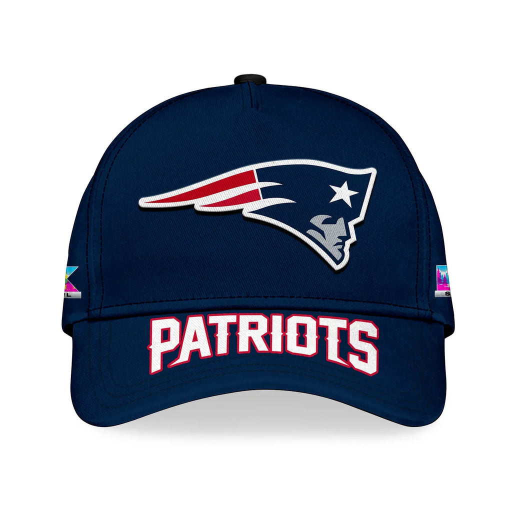 New England Patriots AFC Championship Super Bowl LIX Hoodie - LeagueLockerGear