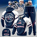 New England Patriots AFC Championship Super Bowl LIX Hoodie - LeagueLockerGear