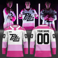 Peterborough Petes PINK IN THE RINK 2026 Custom Hockey Jersey - LeagueLockerGear