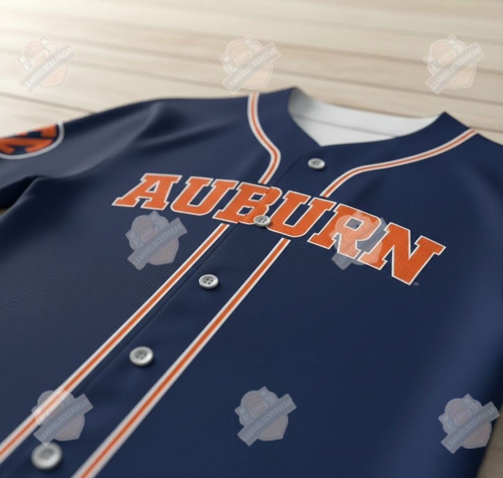 Auburn Tigers Baseball Jersey - LeagueLockerGear