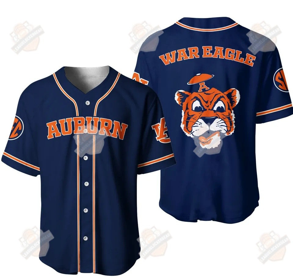 Auburn Tigers Baseball Jersey - LeagueLockerGear