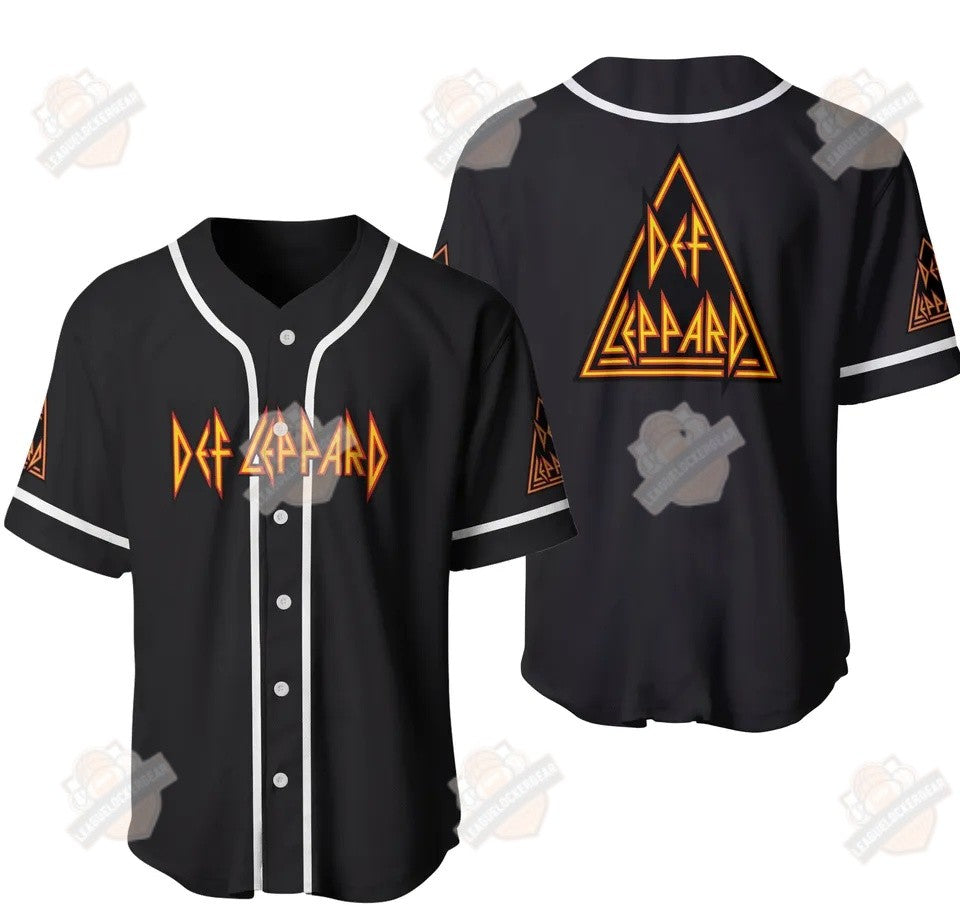 Def Leppard Baseball Jersey - LeagueLockerGear