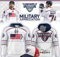 Pensacola Ice Flyers Military Appreciation America 250 Hoodie - LeagueLockerGear