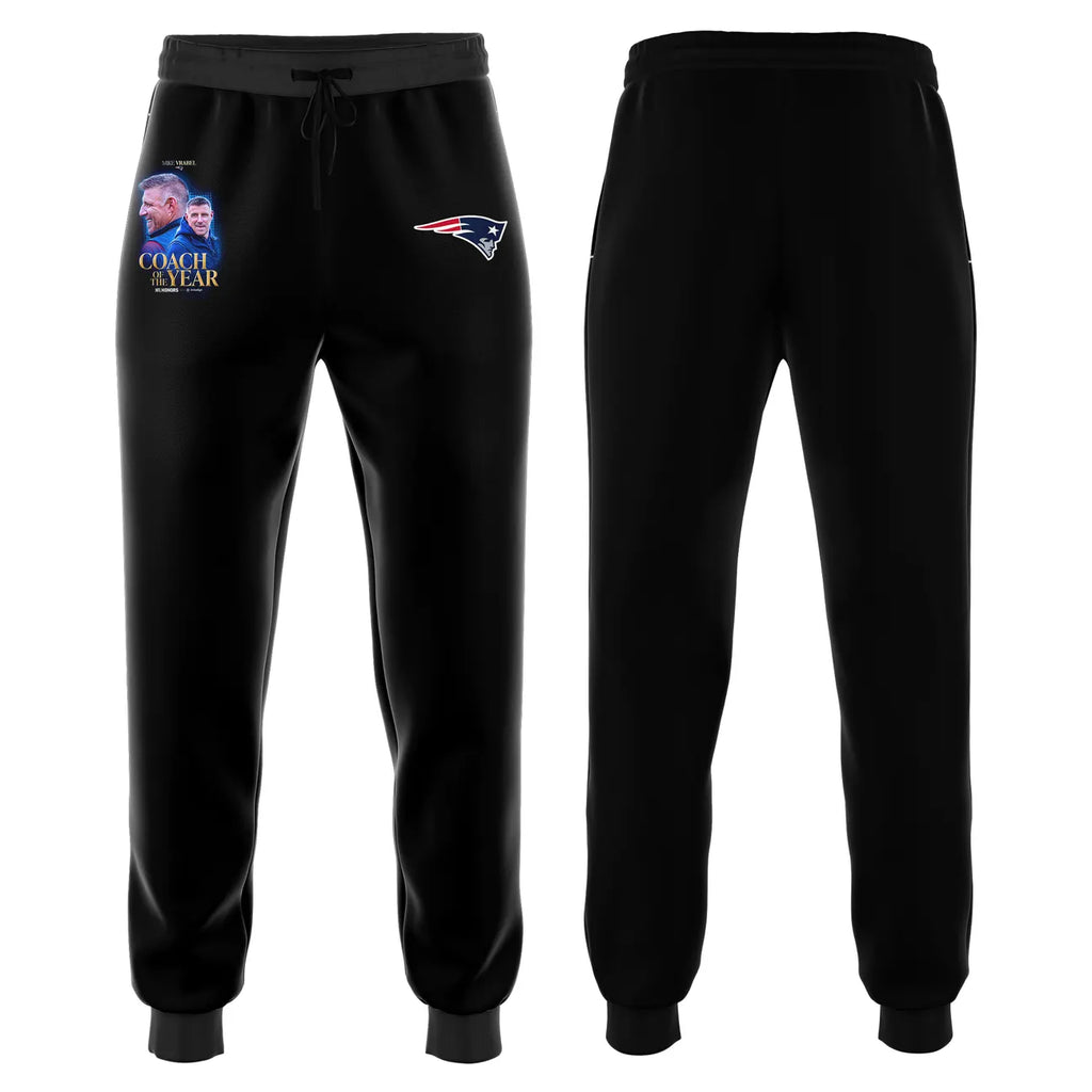 New England Patriots Mike Vrabel Coach of the Year Hoodie - LeagueLockerGear