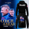 New England Patriots Mike Vrabel Coach of the Year Hoodie - LeagueLockerGear