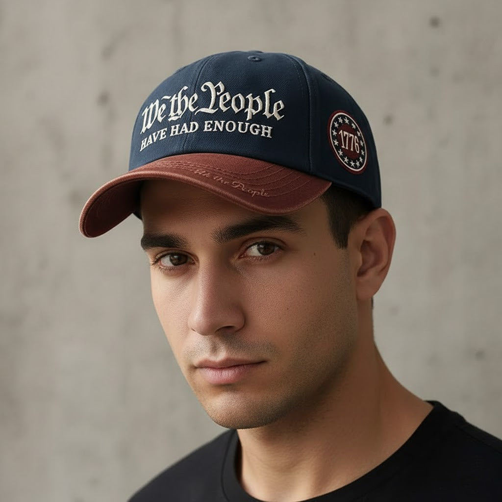We the People Have Had Enough 1776 Baseball Cap - LeagueLockerGear